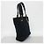 Chanel Paris Biarritz Canvas Tote Bag Schwarz Marineblau - Ansicht 2