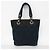 Chanel Paris Biarritz Canvas Tote Bag Schwarz Marineblau - Ansicht 9