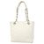 Timeless Borsa Tote Chanel in vitello grana bianca Bianco