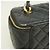 Borsa Vanity Chanel in pelle d'agnello nera Nero - vista 11