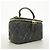 Borsa Vanity Chanel in pelle d'agnello nera Nero - vista 2