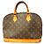 Borsa Louis Vuitton Alma Monogram Marrone