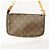 Louis Vuitton Monogram Pochette Accessoires Bag/Pouch Marrone - vista 8
