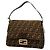 Borsa a secchiello Fendi Zucca Mamma Marrone
