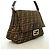 Borsa a secchiello Fendi Zucca Mamma Marrone - vista 2