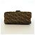 Borsa a secchiello Fendi Zucca Mamma Marrone - vista 3