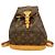 Zaino Louis Vuitton Monogram Mini Montsouris Marrone