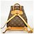 Zaino Louis Vuitton Monogram Mini Montsouris Marrone - vista 13