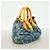 Borsa a mano Louis Vuitton Monogram Denim Pleaty Blu - vista 2