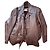 Autre Marque Schott N.Y.C. Sportswear Lederjacke Braun