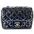 Borsa a tracolla Chanel Mini Matelassé, Black Nero