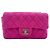 Borsa a tracolla Chanel Mini Matelassé Rosa