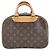 Borsa a mano Louis Vuitton Trouville in marrone - vista 3