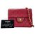 Borsa a tracolla Chanel Mini Matelassé in rosso