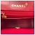 Borsa a tracolla Chanel Mini Matelassé in rosso - vista 12