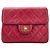 Borsa a tracolla Chanel Mini Matelassé in rosso - vista 2