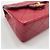 Borsa a tracolla Chanel Mini Matelassé in rosso - vista 8
