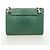 Borsa a tracolla Gucci in pelle verde - vista 12