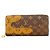 Carteira Zippy Landscape Monogram Louis Vuitton Marrom