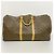 Borsa Louis Vuitton Boston Monogram Keepall 60 Marrone - vista 11