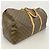Borsa Louis Vuitton Boston Monogram Keepall 60 Marrone - vista 2