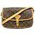 Borsa a tracolla Louis Vuitton Monogram Sologne Marrone