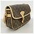 Borsa a tracolla Louis Vuitton Monogram Sologne Marrone - vista 2