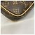 Borsa a tracolla Louis Vuitton Monogram Sologne Marrone - vista 8