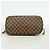 Borsa Tote Louis Vuitton Damier Neverfull MM Marrone - vista 3