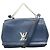 Borsa Louis Vuitton Lockme 2BB in Marine Rouge Rosso
