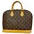 Borsa Louis Vuitton Alma Monogram Marrone