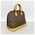 Borsa Louis Vuitton Alma Monogram Marrone - vista 2