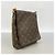 Borsa a tracolla Louis Vuitton Monogram Musette Salsa Marrone - vista 2