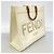 Fendi Sunshine Shopper Tote Bag Weiß Hellbraun - Ansicht 2