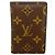 Organizer Portacarte Monogram Louis Vuitton Marrone
