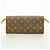 Borsa a tracolla Louis Vuitton Monogram Pochette Twin GM Marrone - vista 8