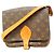 Borsa a tracolla Louis Vuitton Monogram Cartouchiere MM Marrone