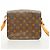 Borsa a tracolla Louis Vuitton Monogram Cartouchiere MM Marrone - vista 10