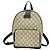 Zaino Gucci GG Supreme 429020 Marrone Nero