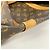 Keepall Borsa Boston Louis Vuitton Marrone - vista 7
