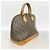 Borsa a mano Louis Vuitton Alma Monogram Marrone - vista 2