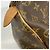 Borsa Louis Vuitton Monogram Speedy 35 M41107 Marrone - vista 7