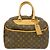 Borsa Louis Vuitton Monogram Deauville Marrone