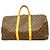 Louis Vuitton Boston Monogram Keepall Bandoulière 50 Marrone