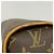 Borsa a tracolla Louis Vuitton Monogram Abbesses Marrone - vista 8