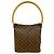 Borsa a tracolla Louis Vuitton Monogram Looping GM Marrone