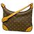 Borsa a tracolla Louis Vuitton Monogram Boulogne 30 Marrone