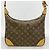 Borsa a tracolla Louis Vuitton Monogram Boulogne 30 Marrone - vista 10