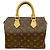 Louis Vuitton Monogram Speedy 25 Handtasche Braun