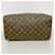 Borsa Louis Vuitton Monogram Speedy 35 Marrone - vista 3